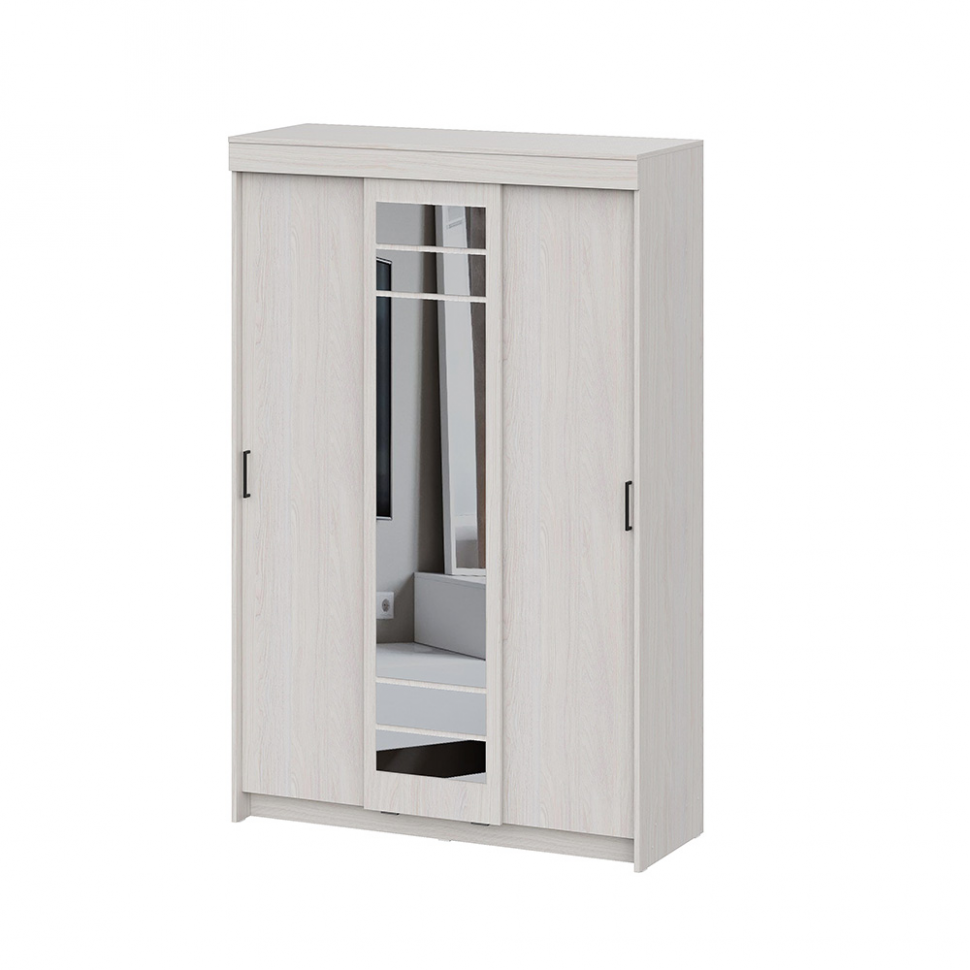 Шкаф-купе ШКП 7, Ясень Анкор светлый