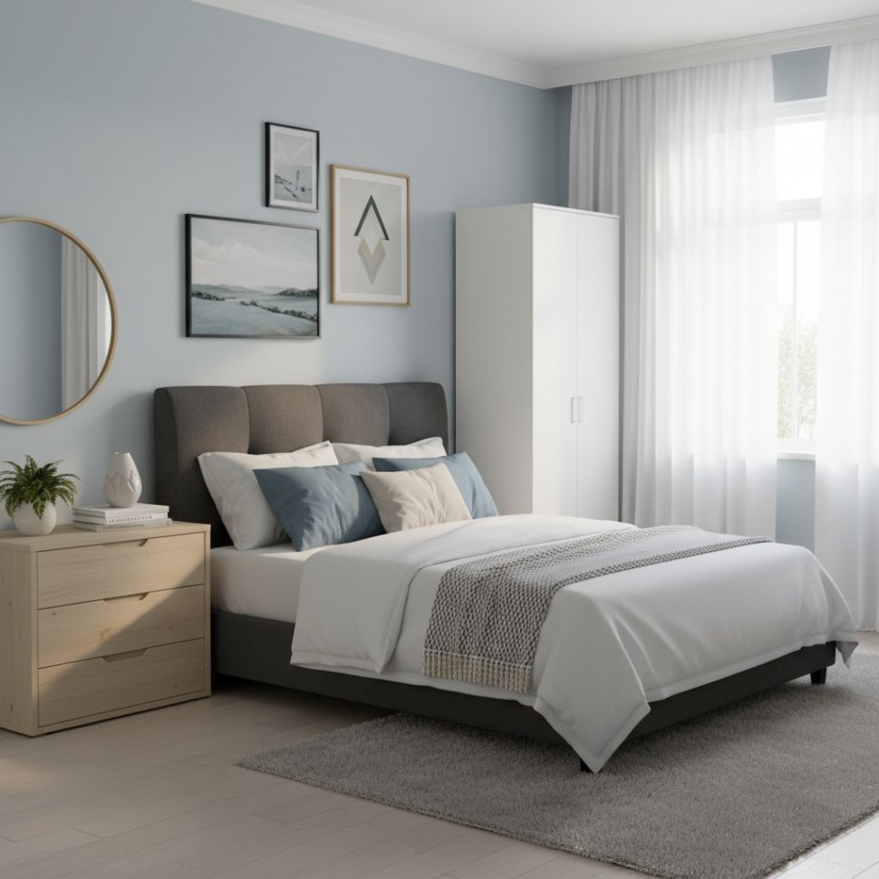 Шкаф распашной ШК 2, Белый