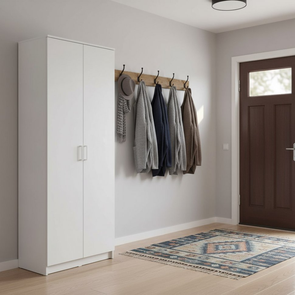 Шкаф распашной ШК 2, Белый