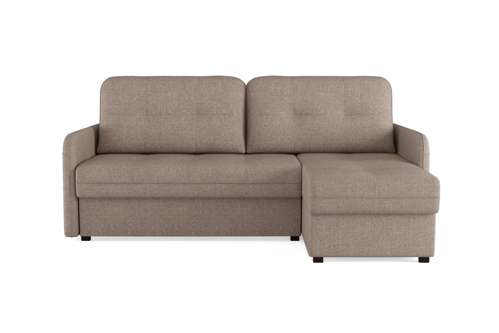 Диван-кровать угловой SMART 1 2Т-1Пф Рогожка Sherlock 932