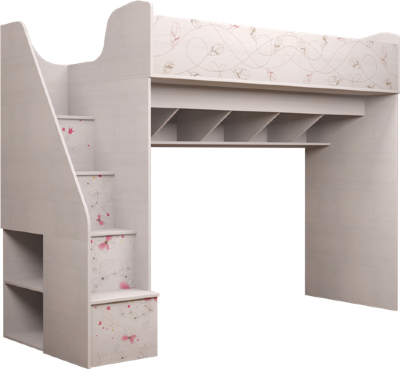 Детская комната Принцесса Ижмебель Комплект 1