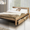Кровать 160х200 Заречье Афина А3 с основанием (Дуб Крафт)