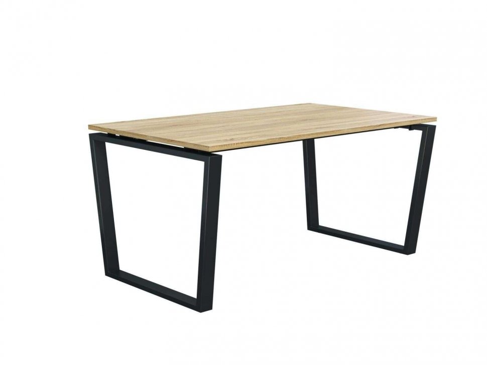 Стол компьютерный Юта 55.09 Дуб сонома/Черный