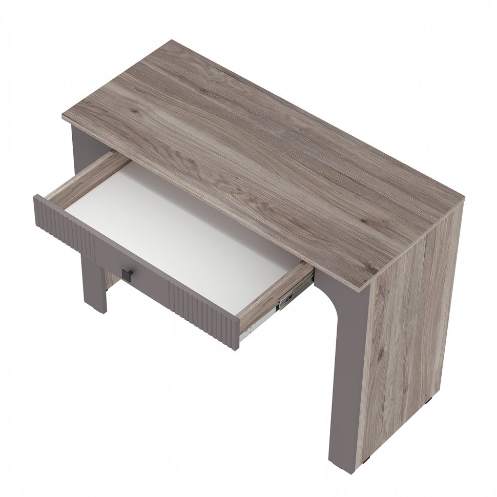 Стол туалетный Кассандра (БТС) СТ-02 Дуб Смоки / Серый