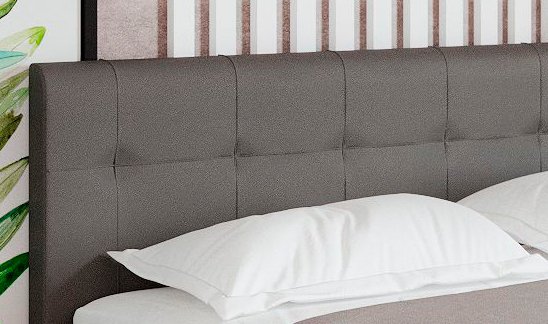 Кровать 180Х200 с латами Изабелла (Арника) Серый