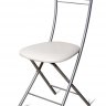 Стул Хлоя Складной Серебро/ Борнео милк