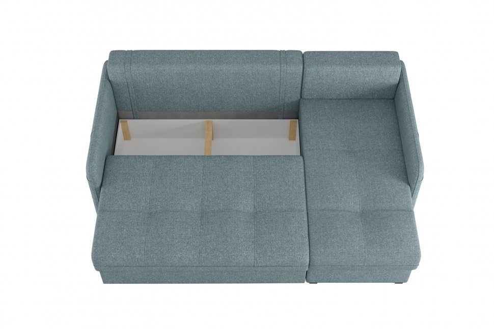 Диван-кровать угловой SMART 1 2Т-1Пф Рогожка Sherlock 975