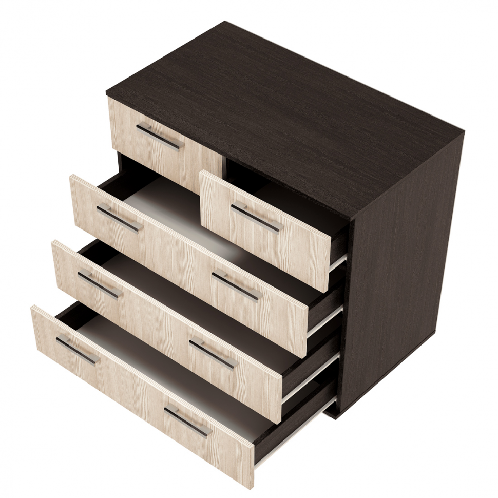 Комод Стандарт-5 NEW (BTS) Венге / Лоредо