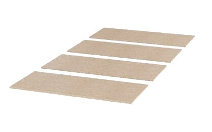 Кровать 160х200 Наоми КР-11 с настилом из ДСП (БТС) Белый Глянец