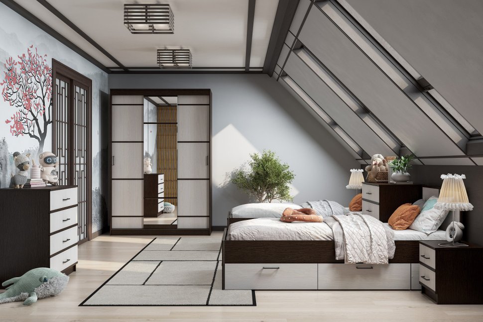 Детская мебель Карелия (Арника) Комплект