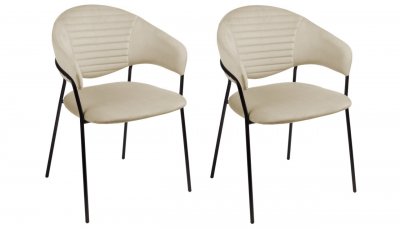 Стул Хаг (2 шт.) Темно-бежевый