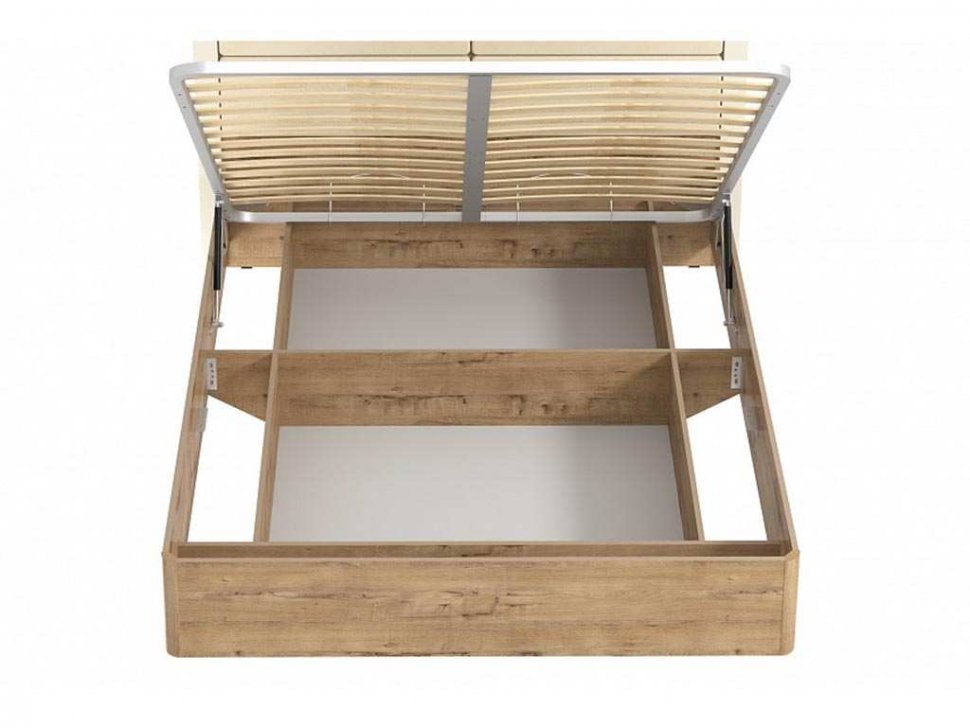 НМ 040.52-01 Кровать Livorno /дуб бунратти / софт панакота