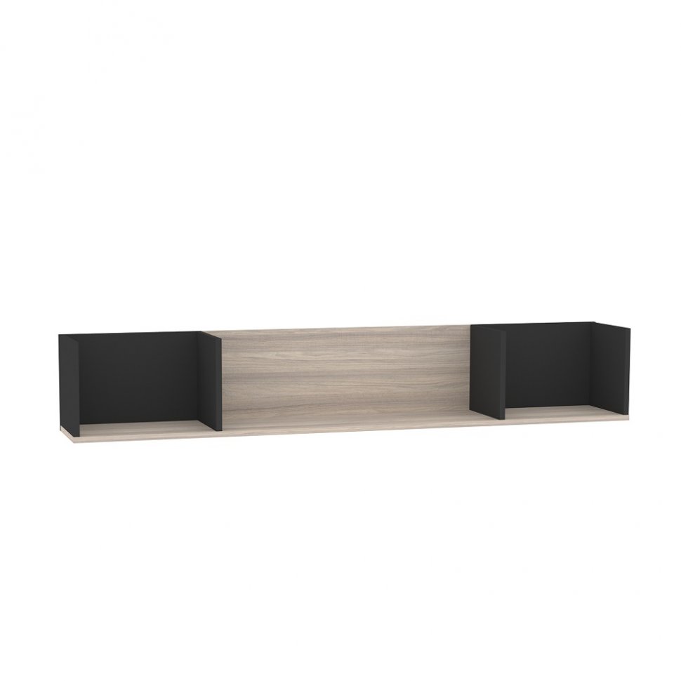 Полка навесная Аурелио 14 (Глазов) Антрацит