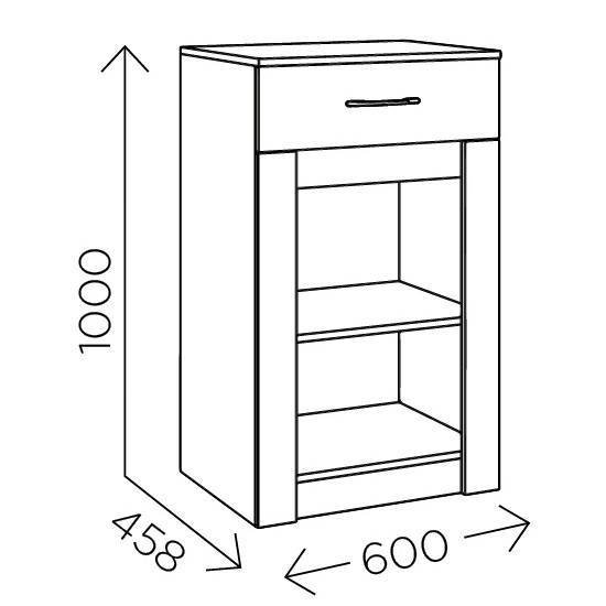 Тумба Ева-5 М7 (Комфорт-S)