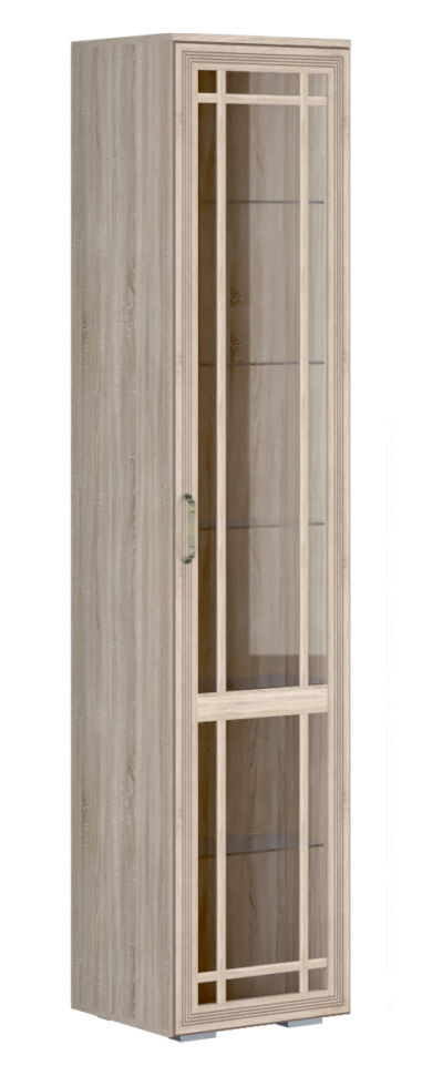 Шкаф-витрина для посуды правый (440) Бруно 