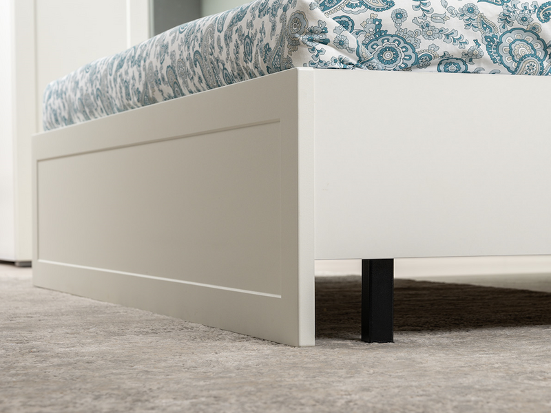 Остин Кровать 11.53 белый/дуб золотой