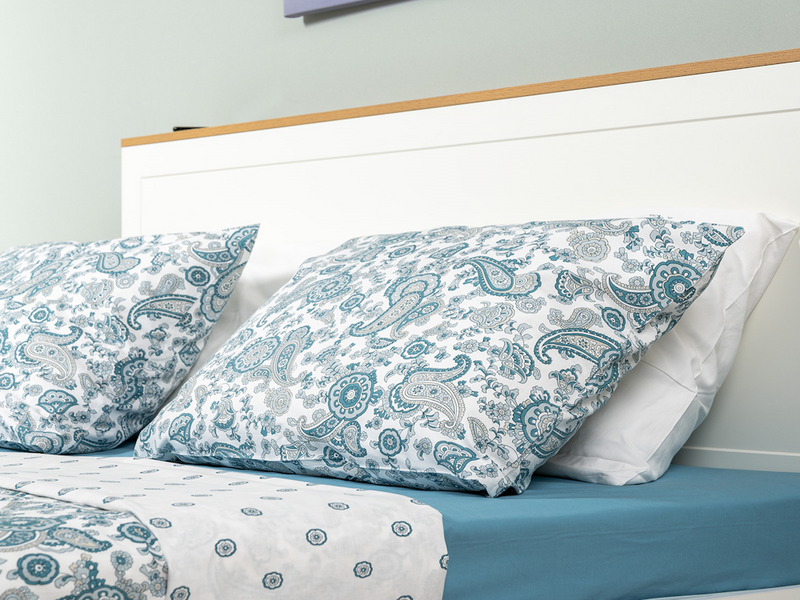 Остин Кровать 11.53 белый/дуб золотой