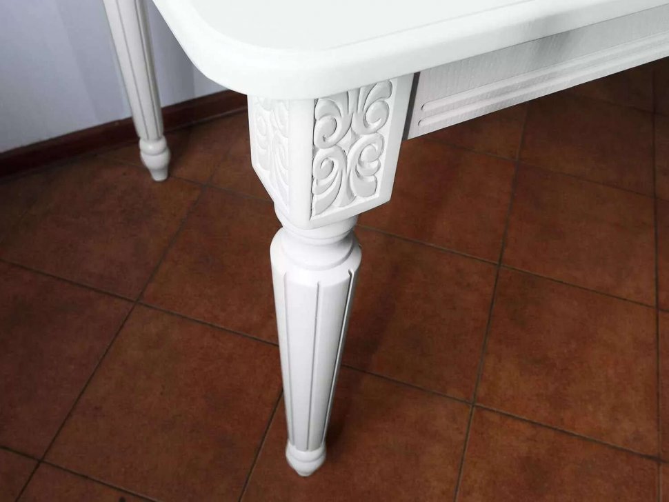 Обеденный стол СО-7 белый