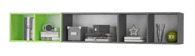 Полка для книг Граффити MLK