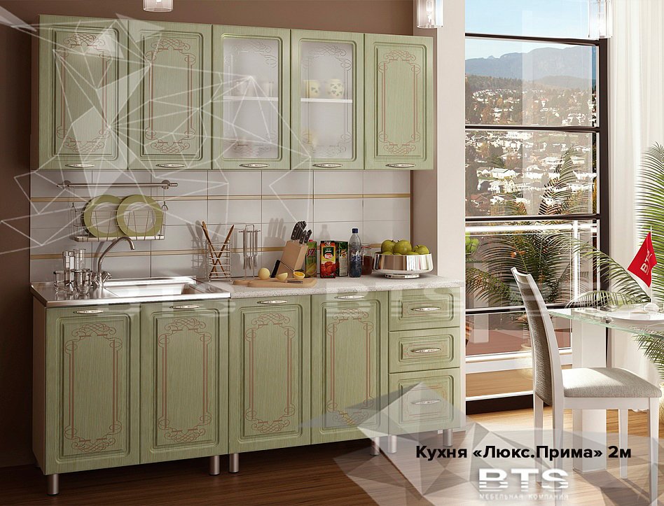 Кухня ЛЮКС Прима 2.0 БТС