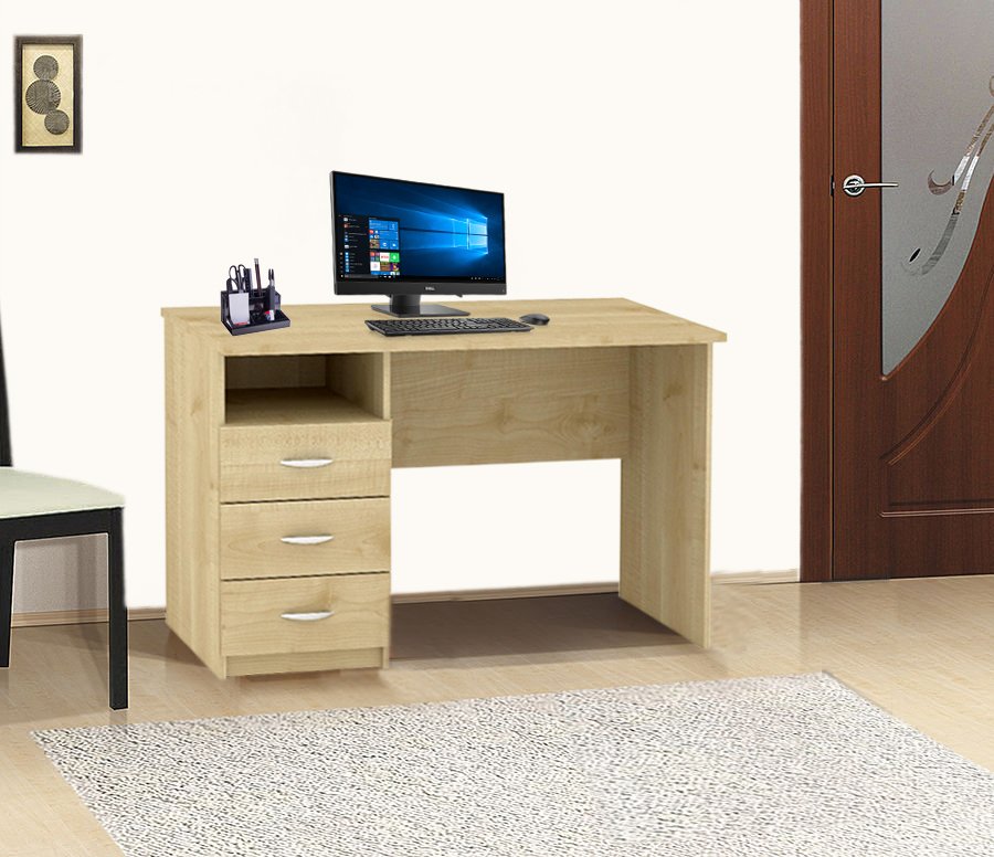 Стол с ящиками Эльбрус-М (Дуб Сонома)