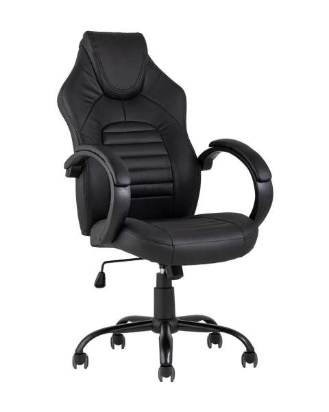 Кресло компьютерное игровое Racer Midi (TopChairs) Черный