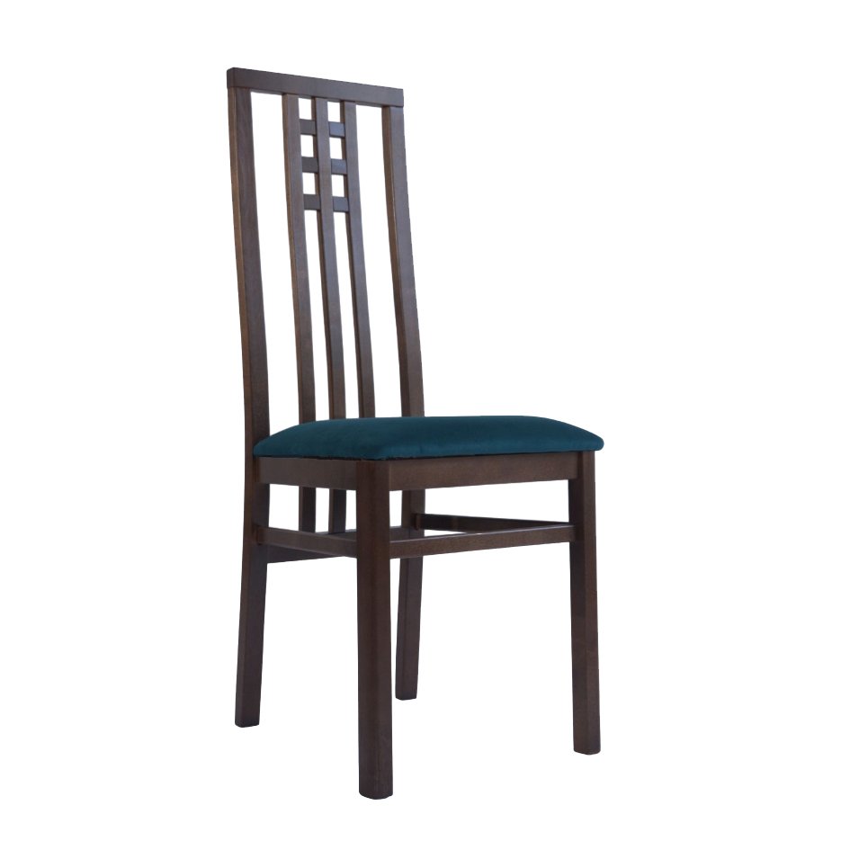 Стул Токио (Арника) Орех/Зеленый