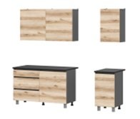 Кухня Денвер 1.6 Комплект (Дуб Делано)