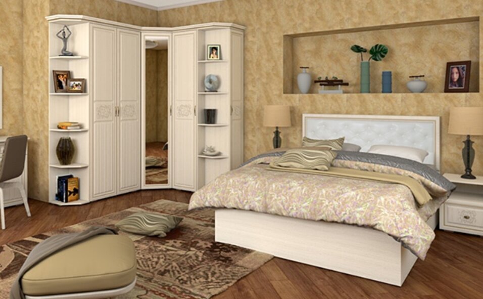 Шкаф-стеллаж левый (540) Виктория Мебель Маркет