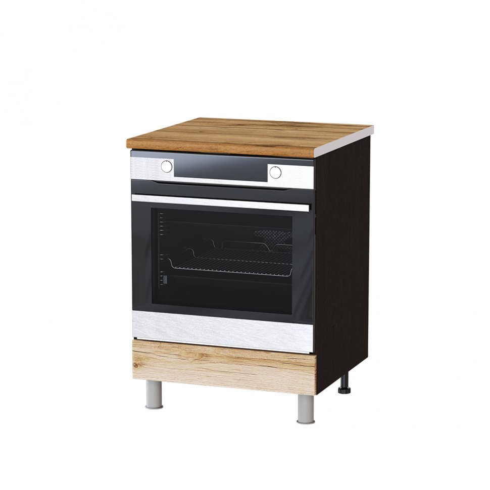 Шкаф под духовку 60 Плейона (ТЭКС) П6Д Дуб Делано