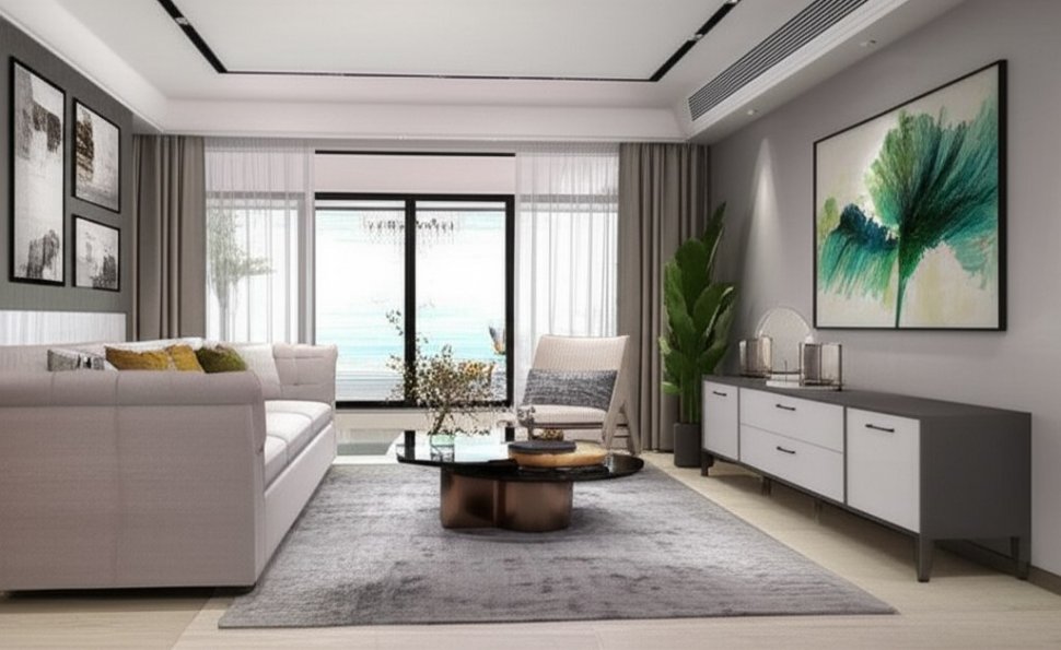 Тумба под телевизор Парус-13, Графит серый, Камень серый