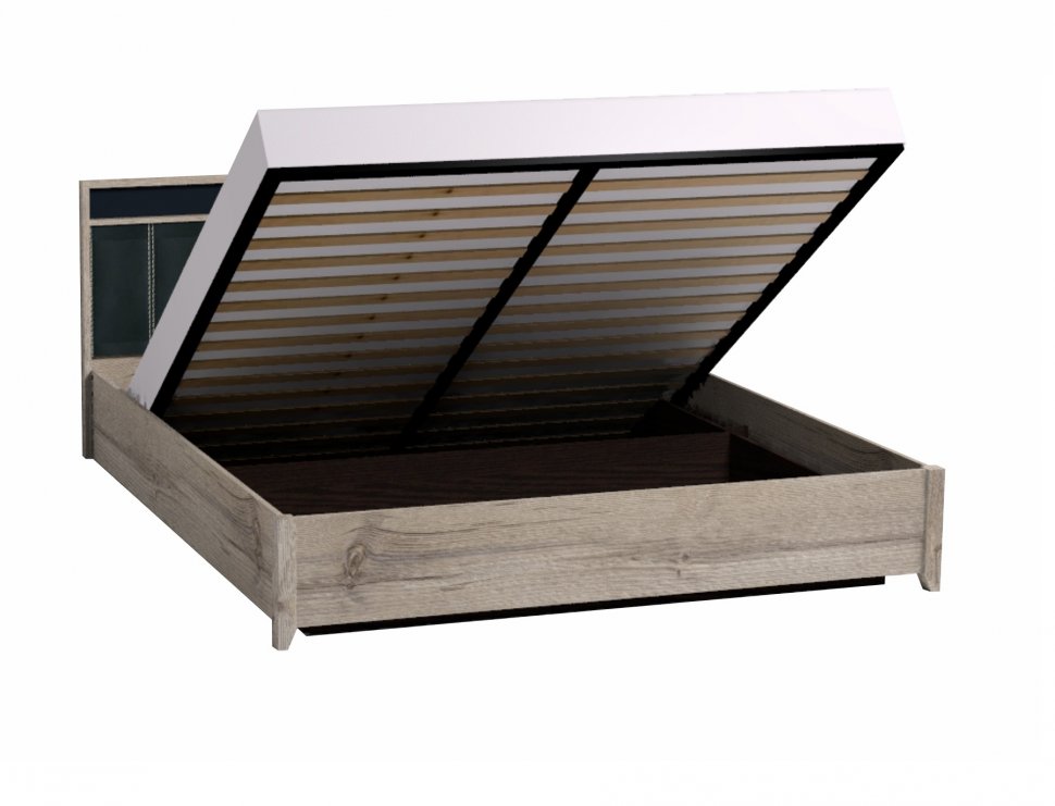 Кровать с подъемным механизмом 180х200 NATURE Люкс 306 (Глазов) Гаскон пайн