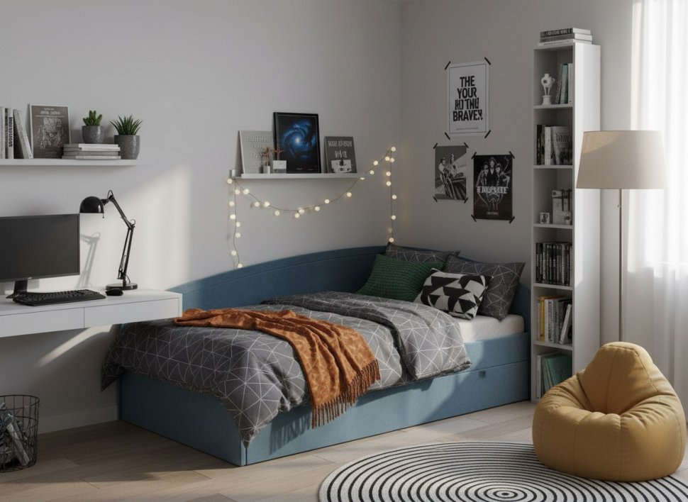 Тахта Адель 900 модель 061 Галакси лайт 22