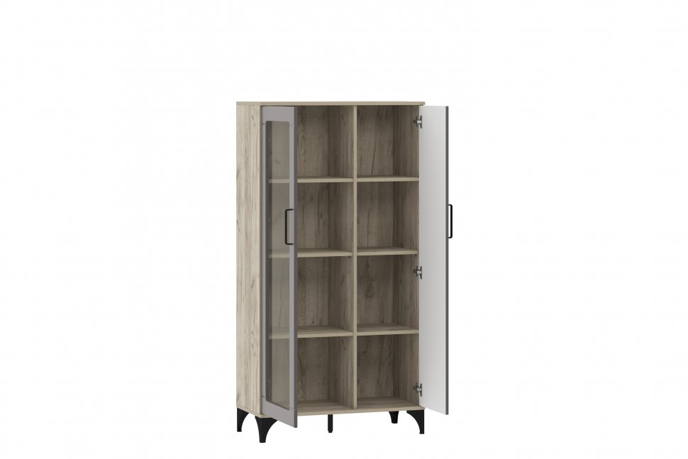 Марсель гостиная комплектация 3 Дуб Крафт серый/Софт графит