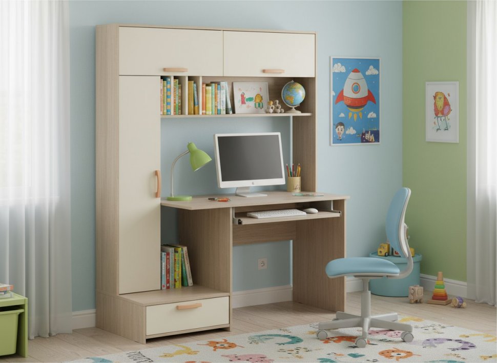 Лайт Стол письменный 03.243 Плэйн / Сатин