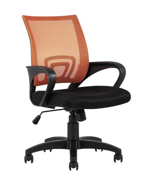 Кресло компьютерное офисное Simple (TopChairs) Оранжевый