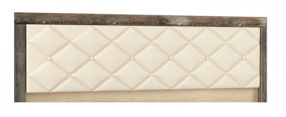 Кровать 160х200 Мадлен с настилом из ЛДСП (ТЭКС) Дуб Шале мореный