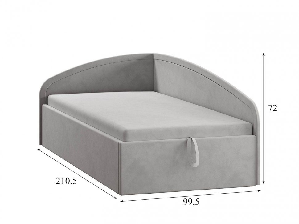 Тахта Адель 900 модель 061 Ультра Смог