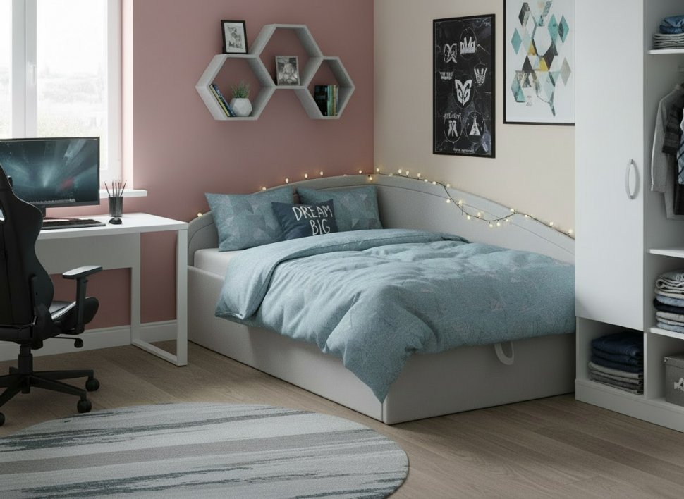 Тахта Адель 900 модель 061 Ультра Смог