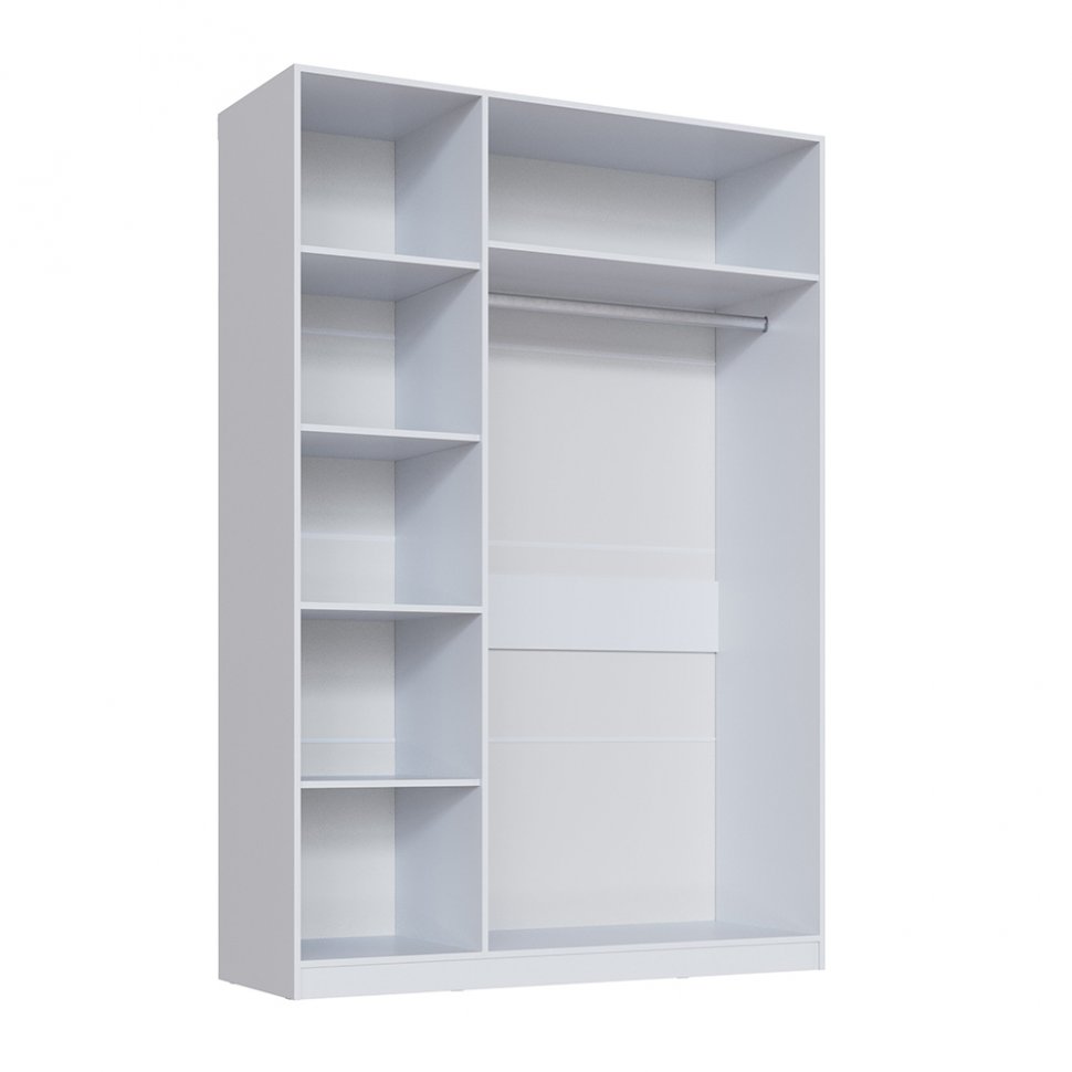 Шкаф 3-х дверный Апполия (ТЭКС) 540 Белый дуб