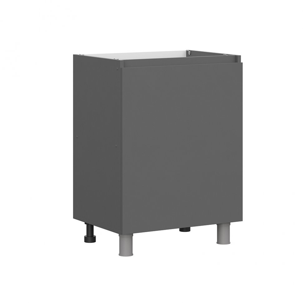 Шкаф кухонный нижний С-601 Денвер (Графит Серый)