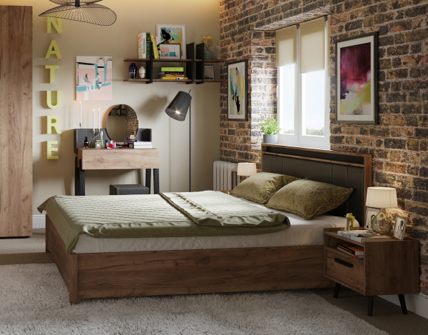 Krovat 140h200 Nature Lyuks 308 Glazov Mebel S Podemnym Mehanizmom