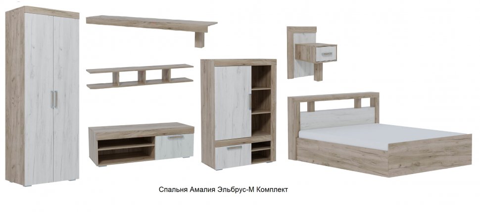 Спальня Амалия Эльбрус-М Комплект