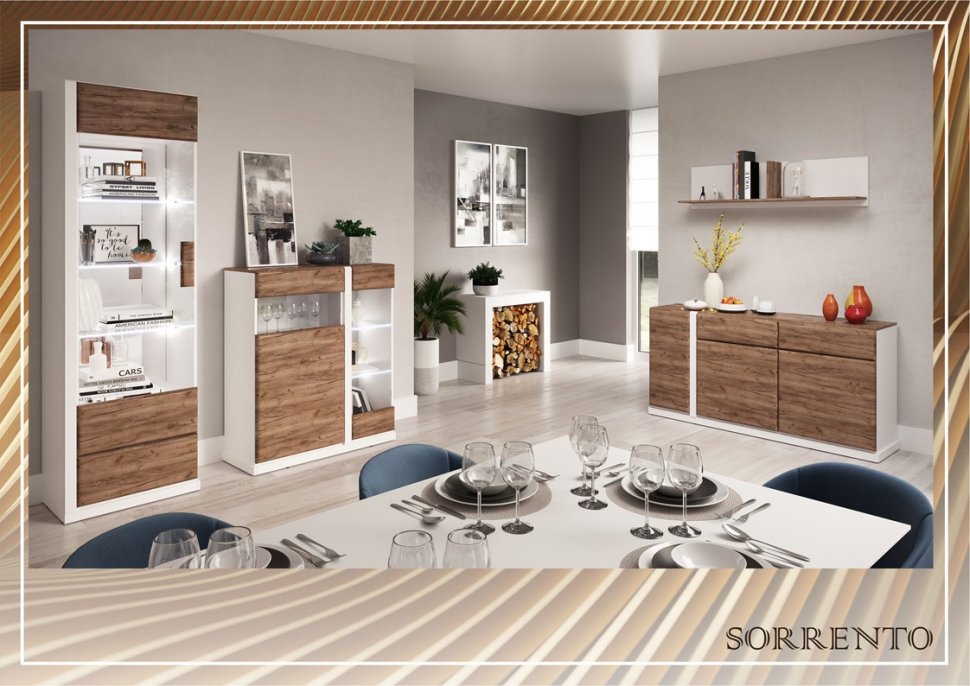 Полка навесная Sorrento 12 Ижмебель