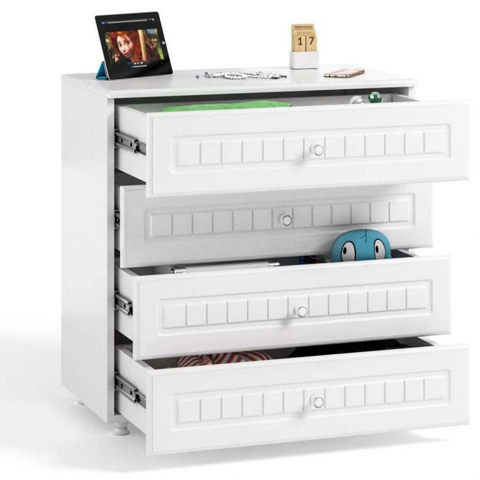 Гостиная Монако-4 белое дерево