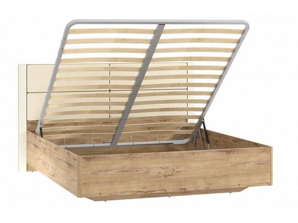 НМ 040.52 Кровать Livorno /дуб бунратти / софт панакота