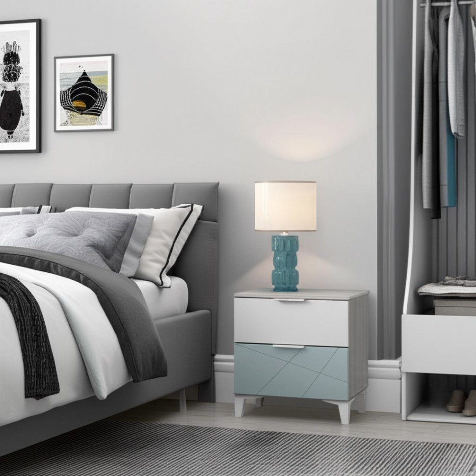 Тумба прикроватная Лагуна (MLK)
