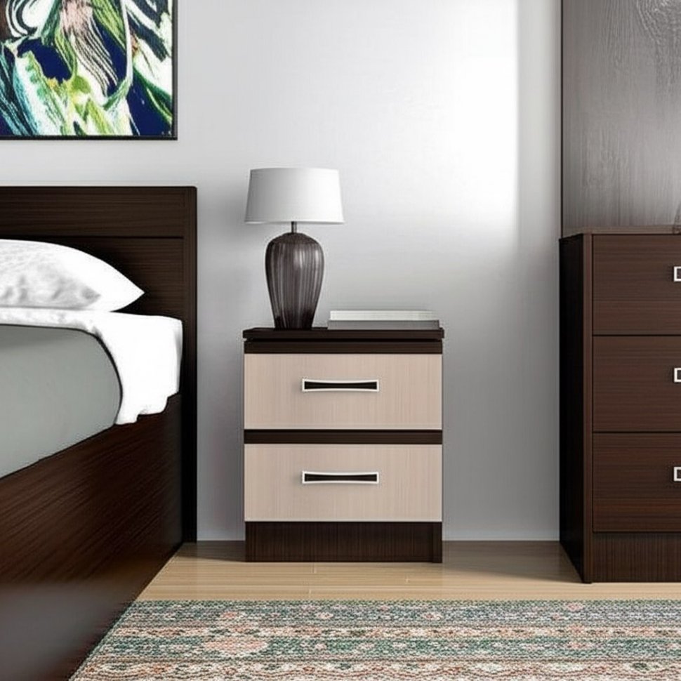 Тумбы прикроватные (2 шт) «Сакура» БТС