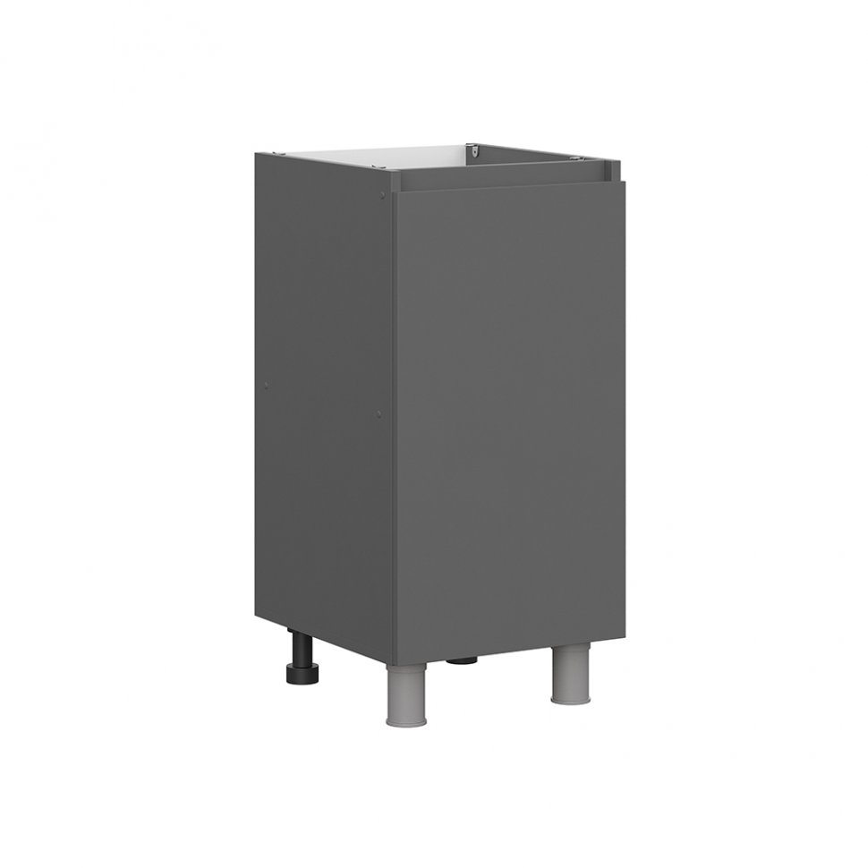 Шкаф кухонный нижний С-400 Денвер (Графит Серый)