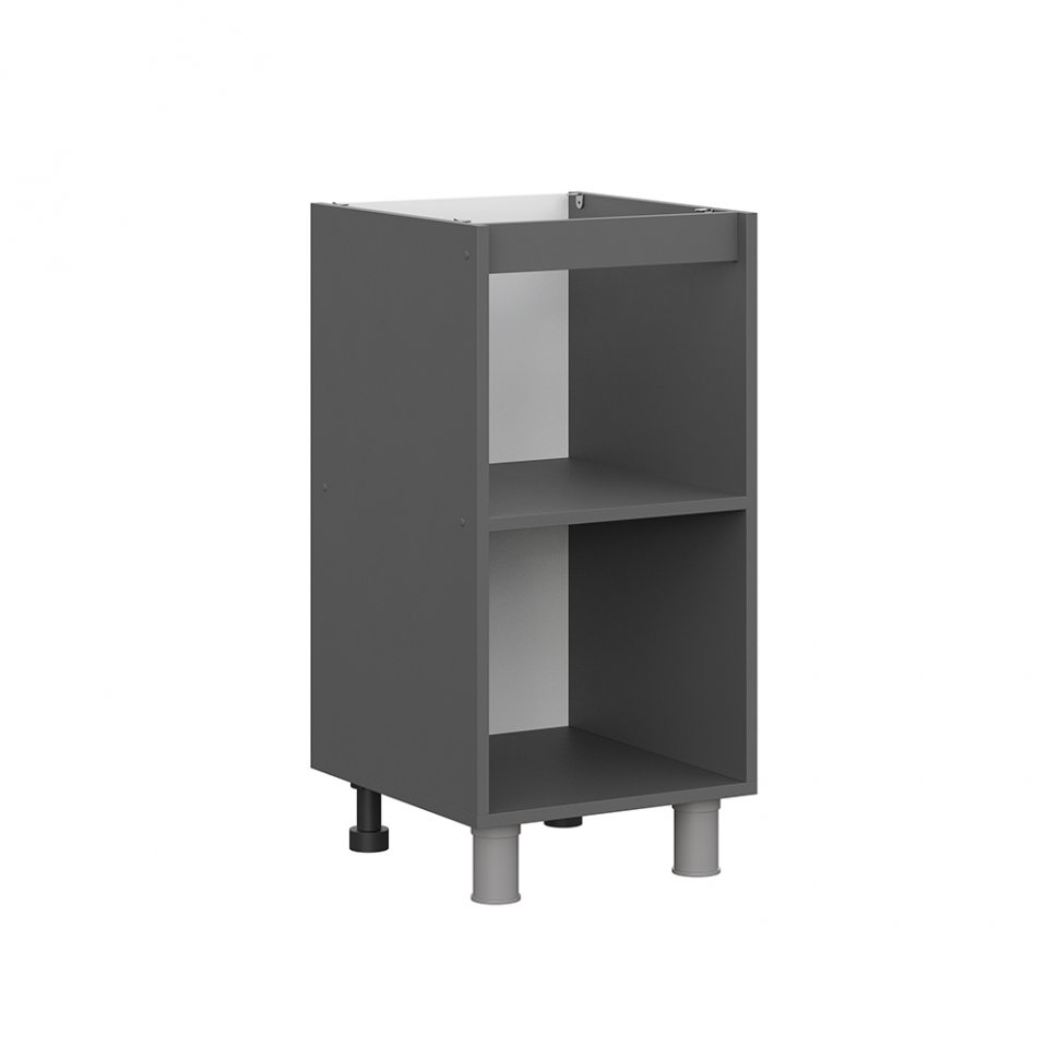 Шкаф кухонный нижний С-400 Денвер (Графит Серый)